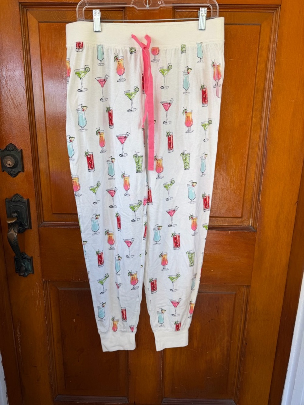 NWT!! PJ SALVAGE JOGGER MIXED DRINK PJ PANTS, SZ M